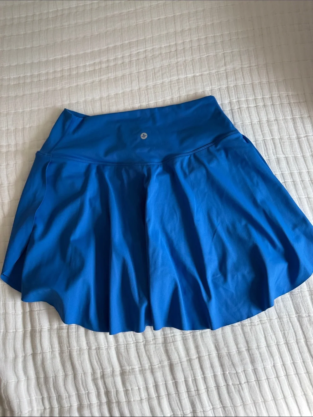 HALARA Crossover Waist Electric Blue Skort